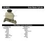 CENTRIC PARTS 130.50025 Centric Premium Brake Master Cylinder