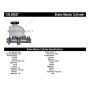 CENTRIC PARTS 130.50027 Centric Premium Brake Master Cylinder