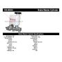 CENTRIC PARTS 130.50034 Centric Premium Brake Master Cylinder