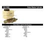 CENTRIC PARTS 130.51008 Centric Premium Brake Master Cylinder