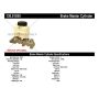 CENTRIC PARTS 130.51030 Centric Premium Brake Master Cylinder