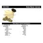 CENTRIC PARTS 130.51033 Centric Premium Brake Master Cylinder