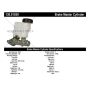 CENTRIC PARTS 130.51039 Centric Premium Brake Master Cylinder