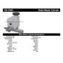CENTRIC PARTS 130.51053 Centric Premium Brake Master Cylinder