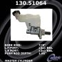 CENTRIC PARTS 130.51064 Centric Premium Brake Master Cylinder