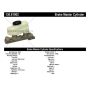 CENTRIC PARTS 130.61002 Centric Premium Brake Master Cylinder
