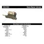 CENTRIC PARTS 130.61032 Centric Premium Brake Master Cylinder