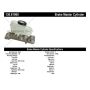 CENTRIC PARTS 130.61060 Centric Premium Brake Master Cylinder