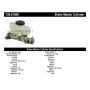CENTRIC PARTS 130.61089 Centric Premium Brake Master Cylinder