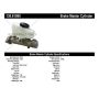 CENTRIC PARTS 130.61090 Centric Premium Brake Master Cylinder