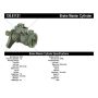 CENTRIC PARTS 130.61121 Centric Premium Brake Master Cylinder