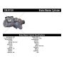 CENTRIC PARTS 130.61139 Centric Premium Brake Master Cylinder