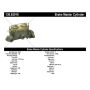 CENTRIC PARTS 130.62016 Centric Premium Brake Master Cylinder