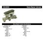 CENTRIC PARTS 130.62039 Centric Premium Brake Master Cylinder