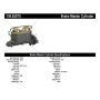 CENTRIC PARTS 130.62075 Centric Premium Brake Master Cylinder