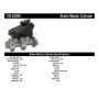 CENTRIC PARTS 130.62089 Centric Premium Brake Master Cylinder