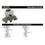 CENTRIC PARTS 130.62100 Centric Premium Brake Master Cylinder