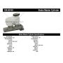 CENTRIC PARTS 130.62109 Centric Premium Brake Master Cylinder