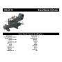 CENTRIC PARTS 130.62113 Centric Premium Brake Master Cylinder