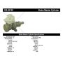 CENTRIC PARTS 130.62128 Centric Premium Brake Master Cylinder