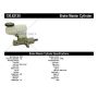 CENTRIC PARTS 130.62130 Centric Premium Brake Master Cylinder