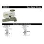 CENTRIC PARTS 130.62132 Centric Premium Brake Master Cylinder