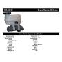 CENTRIC PARTS 130.62161 Centric Premium Brake Master Cylinder