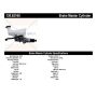 CENTRIC PARTS 130.62168 Centric Premium Brake Master Cylinder