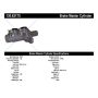 CENTRIC PARTS 130.62175 Centric Premium Brake Master Cylinder