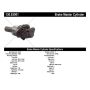 CENTRIC PARTS 130.63001 Centric Premium Brake Master Cylinder