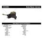 CENTRIC PARTS 130.63005 Centric Premium Brake Master Cylinder
