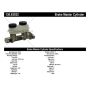 CENTRIC PARTS 130.63032 Centric Premium Brake Master Cylinder