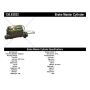 CENTRIC PARTS 130.63033 Centric Premium Brake Master Cylinder