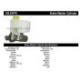 CENTRIC PARTS 130.63070 Centric Premium Brake Master Cylinder