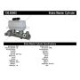 CENTRIC PARTS 130.65002 Centric Premium Brake Master Cylinder