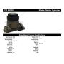 CENTRIC PARTS 130.65008 Centric Premium Brake Master Cylinder