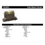 CENTRIC PARTS 130.65021 Centric Premium Brake Master Cylinder