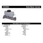 CENTRIC PARTS 130.65040 Centric Premium Brake Master Cylinder