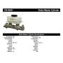 CENTRIC PARTS 130.65041 Centric Premium Brake Master Cylinder