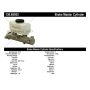 CENTRIC PARTS 130.65053 Centric Premium Brake Master Cylinder