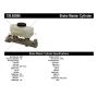CENTRIC PARTS 130.65086 Centric Premium Brake Master Cylinder