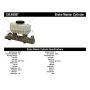 CENTRIC PARTS 130.65087 Centric Premium Brake Master Cylinder