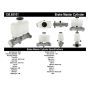 CENTRIC PARTS 130.65101 Centric Premium Brake Master Cylinder