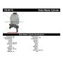 CENTRIC PARTS 130.65110 Centric Premium Brake Master Cylinder