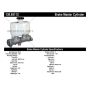 CENTRIC PARTS 130.65112 Centric Premium Brake Master Cylinder