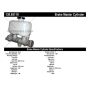 CENTRIC PARTS 130.65119 Centric Premium Brake Master Cylinder
