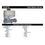 CENTRIC PARTS 130.65138 Centric Premium Brake Master Cylinder