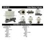 CENTRIC PARTS 130.65143 Centric Premium Brake Master Cylinder