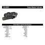 CENTRIC PARTS 130.66001 Centric Premium Brake Master Cylinder