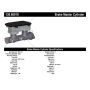CENTRIC PARTS 130.66019 Centric Premium Brake Master Cylinder